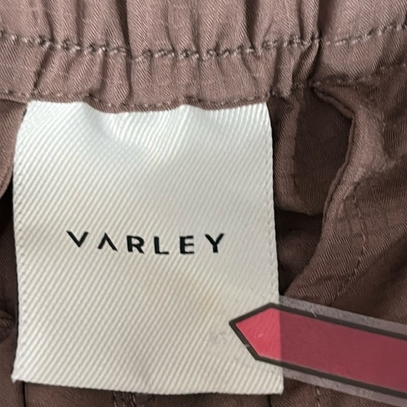 Varley Enzo Ripstop Snap Cuff Easy Pant in Deep Taupe - Size Small - Picture 5 of 10
